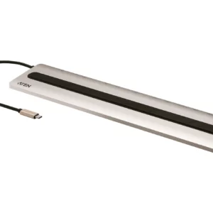 ATEN USB-C Multiport Dock with Power Pass-Through