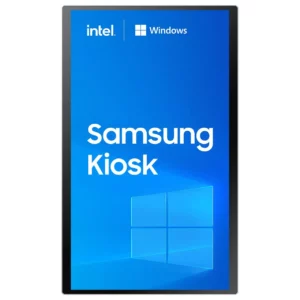 Samsung KM24C-3 Kiosk design 61 cm (24") LED 250 cd/m² Full HD White Touchscreen Built-in processor Windows 10 IoT Enterprise 16