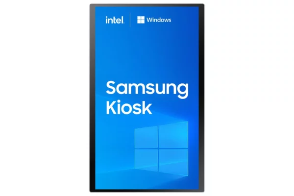 Samsung KM24C-3 Kiosk design 61 cm (24") LED 250 cd/m² Full HD White Touchscreen Built-in processor Windows 10 IoT Enterprise 16