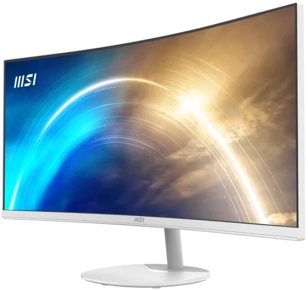 MSI Pro MP341CQW computer monitor 86.4 cm (34") 3440 x 1440 pixels UltraWide Quad HD White - Image 5