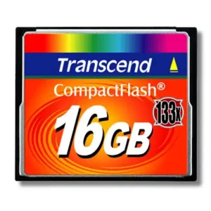 TRANSCEND 16GB COMPACT FLASH 133X