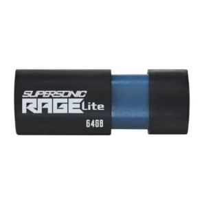 Patriot Memory Patriot Rage Lite 64GB USB3.2 Flash Drive - Black