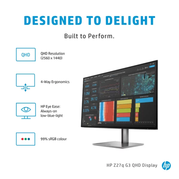 HP Z27q G3 QHD Display - Image 4