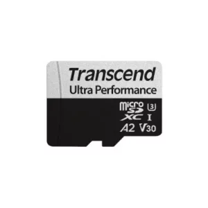 TRANSCEND 340S 128GB ULTRA PERFROMANCE MICRO SD UHS-I  U3 V30 A2 CLASS10 - READ 160 MB/S - WRITE 90MB/S - WITH SD ADPTOR - TLC