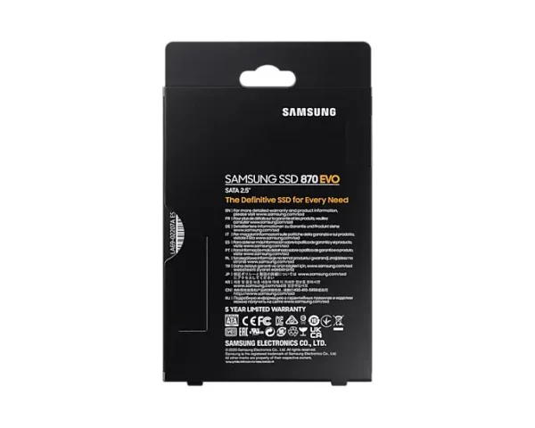 Samsung 870 EVO 250 GB 2.5" Serial ATA III V-NAND MLC - Image 10