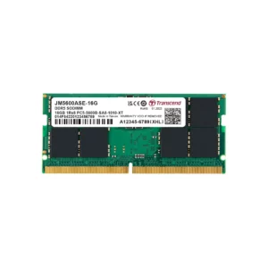 TRANSCEND JET MEMORY 16GB DDR5-5600 NOTEBOOK SO-DIMM 1RX8 CL46  (2Gx8)x8