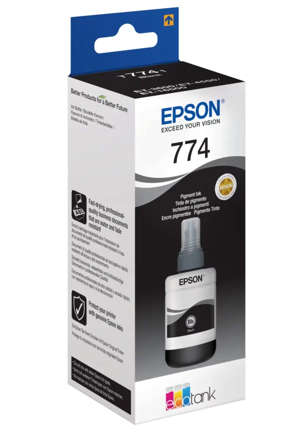 Epson T7741 Pigment Black ink bottle 1x 140ml - Image 2
