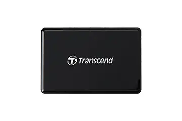 TRANSCEND USB3.1 UHS-II MULTICARD READER - BLACK