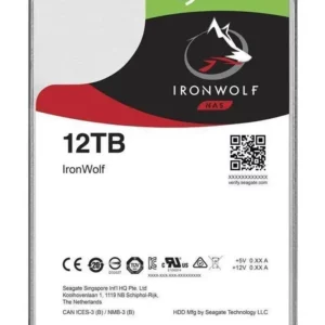 Seagate NAS HDD IronWolf internal hard drive 12 TB 7200 RPM 256 MB 3.5" Serial ATA III