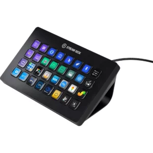 Corsair Elgato Stream Deck XL - Live Content Creation Controller with 32 customizable LCD keys; adjustable stand; 10GAT9901
