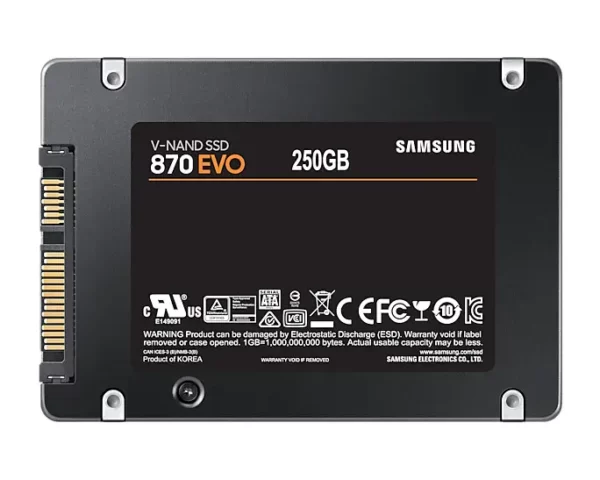 Samsung 870 EVO 250 GB 2.5" Serial ATA III V-NAND MLC - Image 2