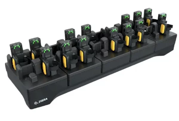 ZEBRA RS5100 20-SLOT RING SCANNER CHARGER; ALLOWS CHARGING OF 20 RS5100 RING SCANNERS. REQUIRES PWR-BGA12V108W0WW; DC LINE CORD