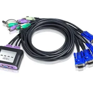 ATEN CS64A KVM switch Black