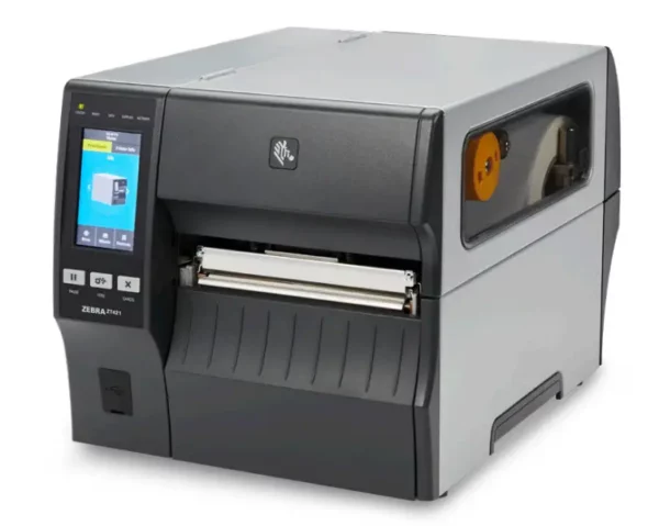 Zebra TT Printer ZT421; 6''; 300 dpi; Euro and UK Cord; Serial; USB; 10/100 Ethernet; Bluetooth 4.1/MFi; USB Host; Peel w/ Full