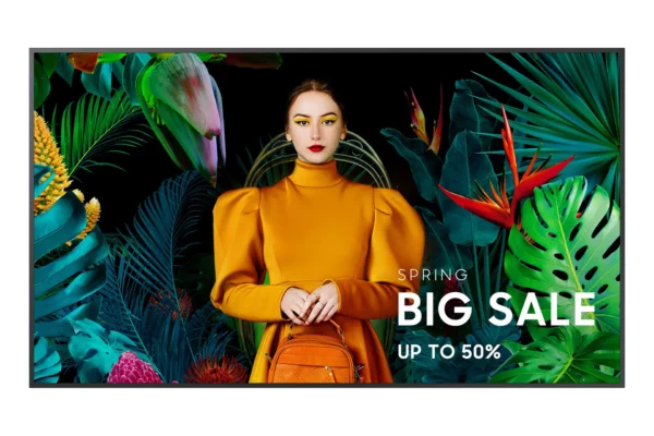Samsung QB85C Digital signage flat panel 2.16 m (85") LCD Wi-Fi 350 cd/m² 4K Ultra HD Black Built-in processor Tizen 16/7 - Image 4