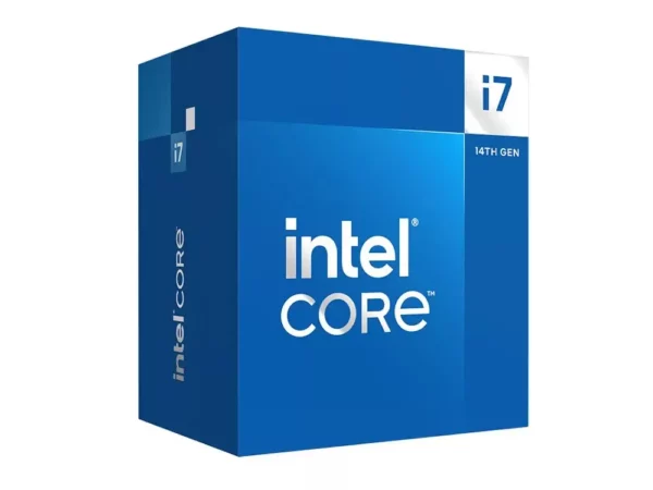 Intel Core i7 14700 Up to 5.4 GHZ; 20 Cores (8P+12E); 28 Thread; 33MB Smartcache; 65W TDP;  Intel® Laminar RM1 Cooler included;