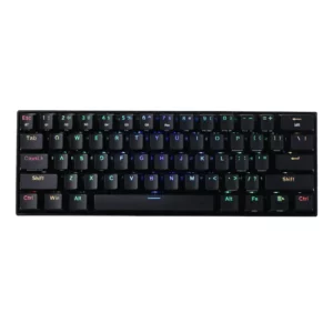 REDRAGON DRACONIC PRO Mechanical 61 Key|Bluetooth 5.0|RGB 9 Colour Modes|Rechargable Battery|Type-C Charging Cable Gaming Keyboa