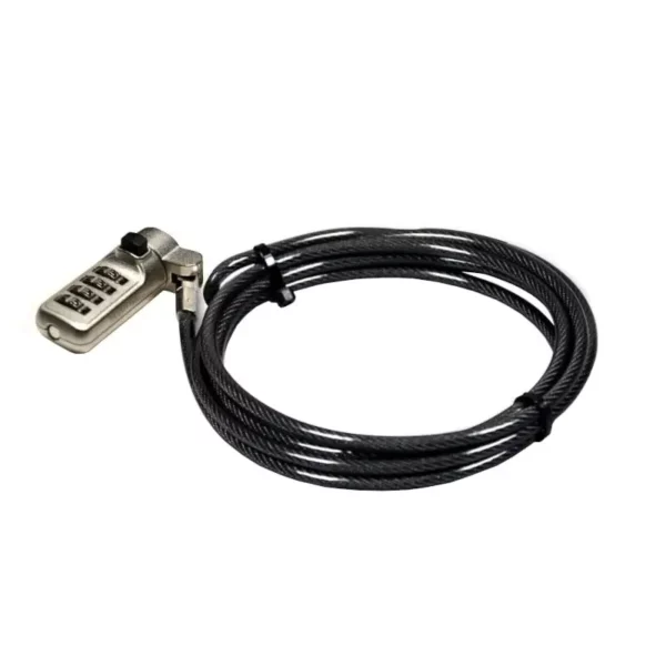 Port Designs PORT CBL LOCK NANO SLOT COMBINATION BK