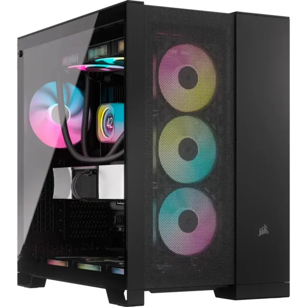 Corsair 6500D Airflow Tempered Glass Super Mid-Tower; Black