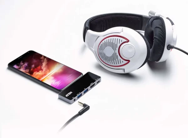 ATEN USB-C Travel Dock with Power Pass-Through - Image 7