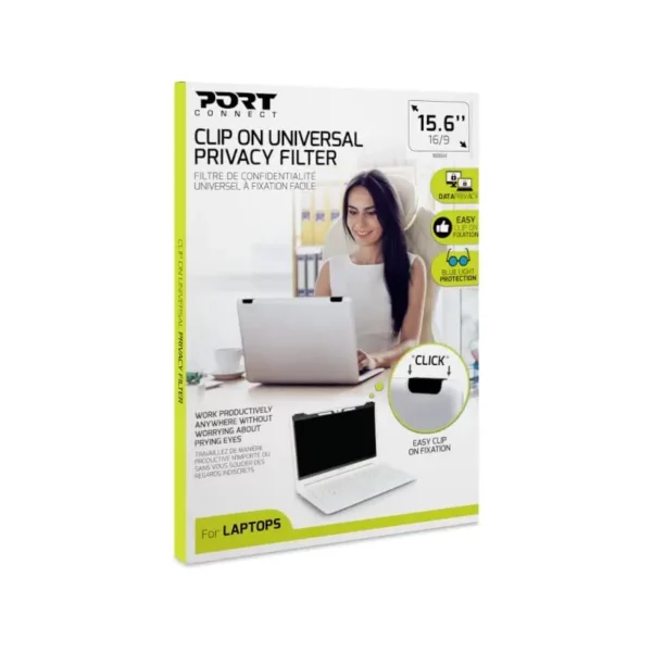 Port Designs PORT NB PRIVACY FILTER 15.6 CLIP ON