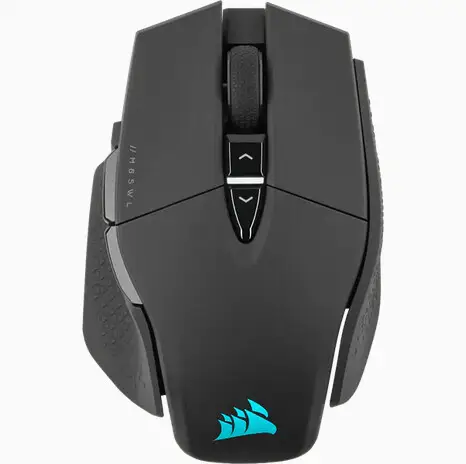 Corsair M65 RGB Ultra with Slipstream + Bluetooth; 26000DPI; Black