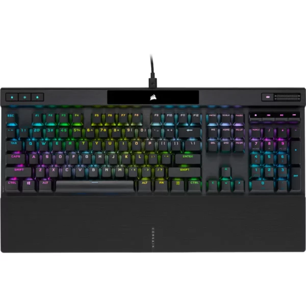 Corsair K70 PRO RGB Optical-Mechanical Gaming Keyboard - Corsair OPX switches - Black