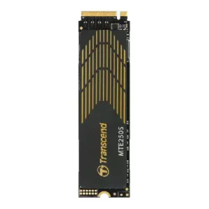 TRANSCEND 1TB MTE250S PCI-E GEN 4X4 M.2 NVMe 2280 SSD 3D TLC -7200 MB/s Read 6700 MB/s Write- with Graphen Heat Spreader -780TBW