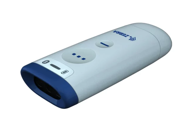 Zebra CS6080 CORDLESS: COMPANION SCANNER; INDUCTIVE; AREA IMAGER; HEALTHCARE; FIPS; HC WHITE; VIBRATION MOTOR