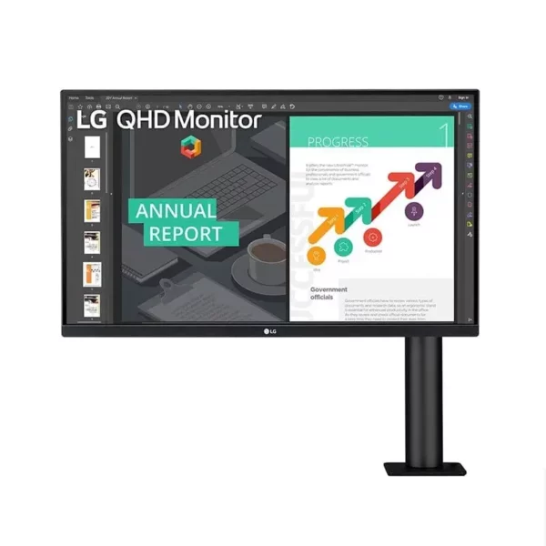LG 27 IPS Panel QHD Monitor - 75Hz