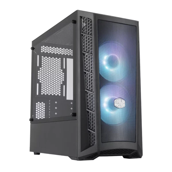 Cooler Master CM Case MB311L Matx; Mitx; ARGB; TG Panel; ARGB Controller Included; 2 x 120mm ARGB Fans; Mesh Front Panel; AirFlo