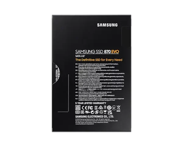 Samsung 870 EVO 500 GB 2.5" Serial ATA III V-NAND MLC - Image 7