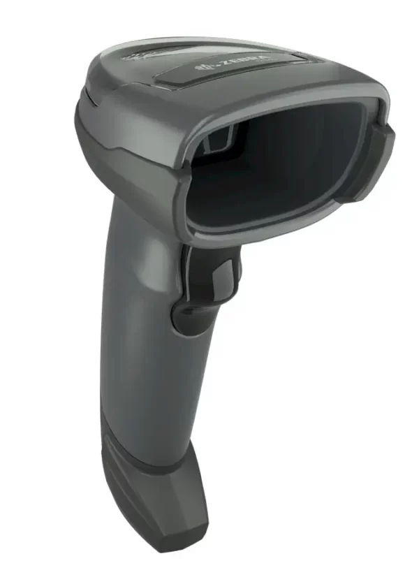 Zebra DS4608-SR Black with Stand USB KIT: DS4608-SR00007ZZWW Scanner; CBA-U21-S07ZBR Shielded USB Cable; 20-71043-04R Stand