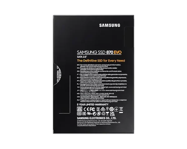 Samsung 870 EVO 1 TB 2.5" Serial ATA III V-NAND MLC - Image 7