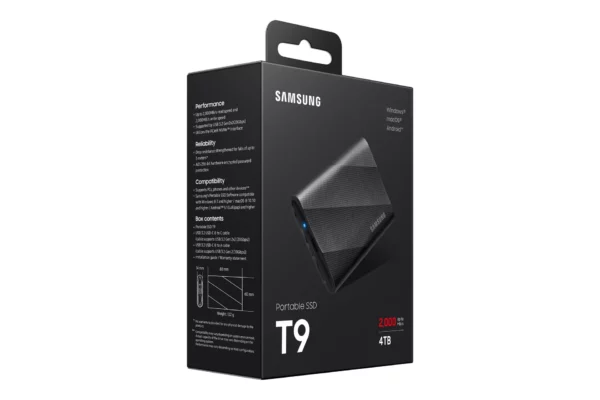 Samsung MU-PG4T0B 4 TB USB Type-C 3.2 Gen 2 (3.1 Gen 2) Black - Image 10