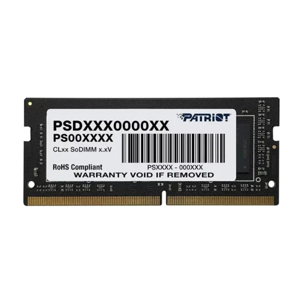 Patriot Memory Patriot Signature Line 8GB 2666MHz DDR4 Dual Rank SODIMM Notebook Memory