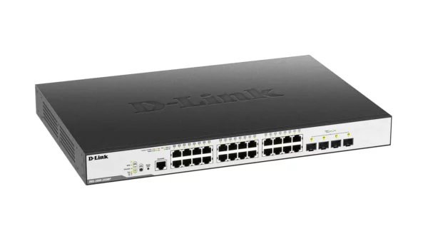 D-Link DGS-3000-28XMP network switch Managed L2 Gigabit Ethernet (10/100/1000) Power over Ethernet (PoE) 1U Black - Image 3