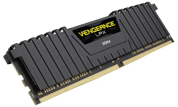 Corsair VENGEANCE® LPX 16GB (1 x 16GB) DDR4 DRAM 3000MHz C16 Memory Kit; 16-20-20-38; 1.2V; Black