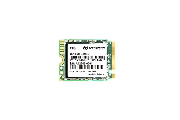 Transcend 1 TB MTE300S PCI-E GEN 3x4 M.2 2230 SSD 3D TLC - 2000 MB/s Read 1650 MB/s Write - 400 TBW