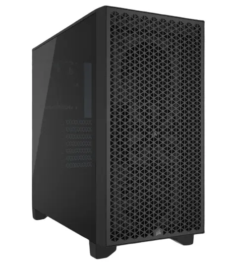 Corsair 3000D Tempered Glass Mid-Tower- Black
