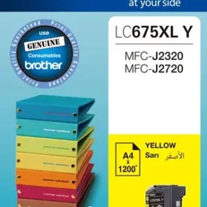 Brother LC675XLY ink cartridge 1 pc(s) Original Yellow