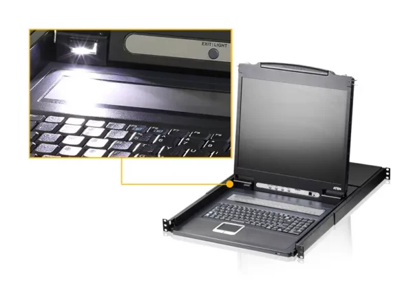 ATEN CL1308N KVM switch Rack mounting Black - Image 3