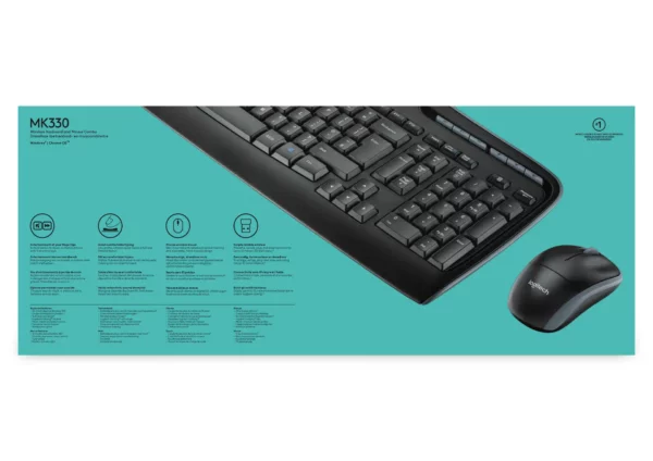 Logitech Wireless Combo MK330 - Image 6