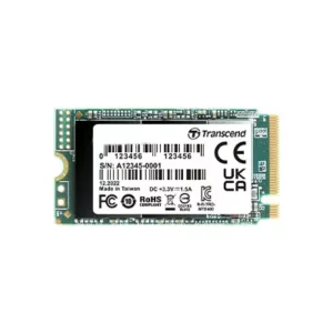 Transcend 512GB MTE400 PCI-E GEN 3x4 M.2 2242 SSD 3D TLC - 2000 MB/s Read 900 MB/s Write - 200 TBW