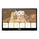 AOC 16T3E computer monitor 39.6 cm (15.6") 1920 x 1080 pixels Black
