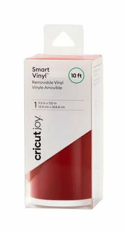 Cricut 2008816: Cricut Joy Smart Vinyl – perm Value Roll 13.9 cm x 304.8 cm (Cardinal Red)