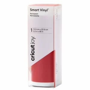 Cricut 2009835 - Cricut Joy Permanent Smart Vinyl Red