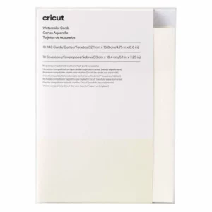 Cricut 2009985 - Cricut Watercolor Cards White 10pk R40