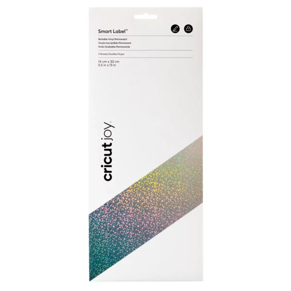 Cricut 2010044 - Cricut Joy Smart Label Writable Vinyl Permanent; Silver Holo
