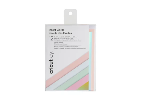 Cricut 2007259 - Cricut Joy Insert Cards 12-Pack (Princess)